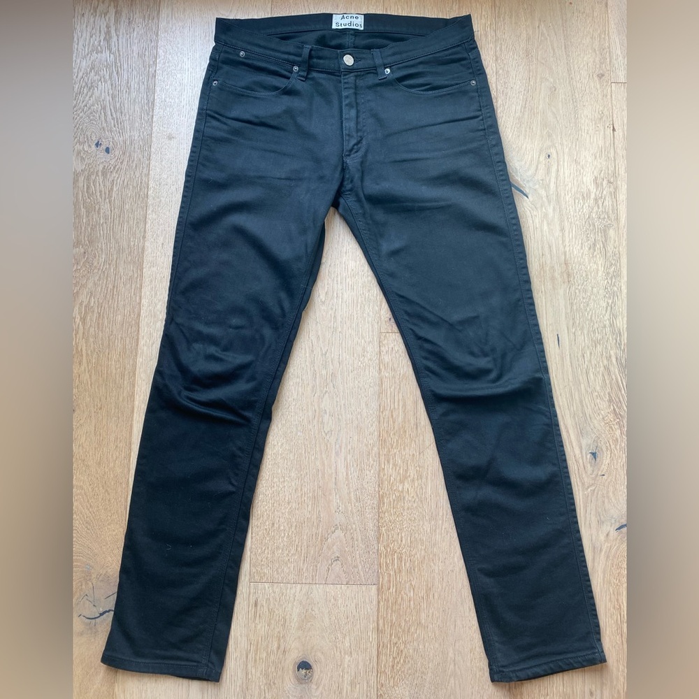 Acne Studios Max Stay Cash black jeans 33/32
